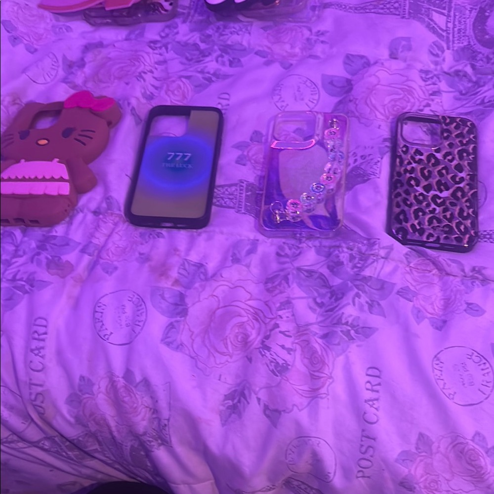 Black and Blue Phone Case